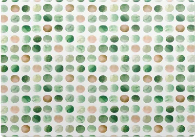 Produktbild von Aquarell-Punkte – Bodenschutzmatte – Stuhlunterlage 100x70 cm – Rutschfest – Hartbodenmatte