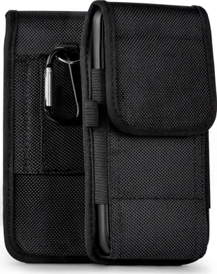 Produktbild von moex® Agility Case kompatibel mit LG K40s - Handy Gürteltasche, Schwarz