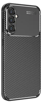 Produktbild von Handy Hülle für Samsung Galaxy S24 Carbon Look Cover Case Schutzhülle Farbe: Schwarz