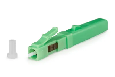 Immagine prodotto di DIGITUS LWL Feldstecker LC/APC Singlemode 10 Stk. grün