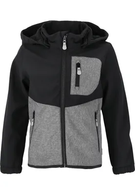 Produktbild von ZIGZAG Softshelljacke Tarzan mit getapten Nähten 1001 Black 116