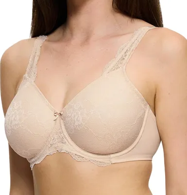 Produktbild von Triumph Contouring Sensation W01 Minimizer-BH Erhältlich in großen Größen, Flexible 3D-Bügel und breite Träger, Florale Spitze an den Cups