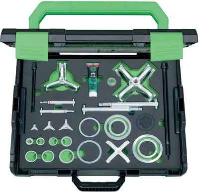 Produktbild von Kugellagerabziehersatz K-70 38tlg.Spannber.10-100mm KUKKO