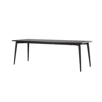 Image de Ellis table de salle à manger 85x230 cm noir.
