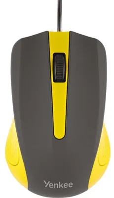 Productafbeelding van YENKEE USB-bedrade muis, 3 knoppen, oppervlak met rubberen coating