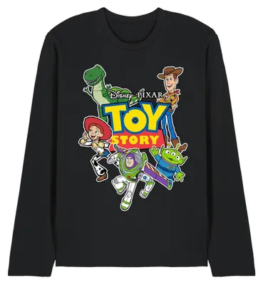 Obrázok produktu pre Toy Story – tričko pre mužov/ženy, uni TV33293 (L) (čierne)