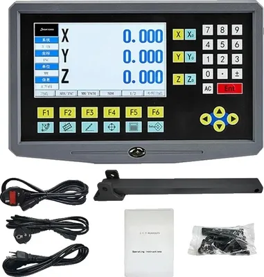 Produktbild von 3-Achsen-Digitalanzeige, 9 Sprachunterstützung, bis zu 10 µm Auflösung, YH800-3