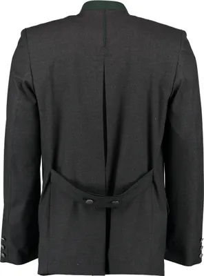 Produktbild von Herren Trachtenjacke trachtenjanker Trachten Janker Anthrazit, Größe:50/M