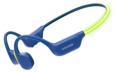 Image de Casque à conduction osseuse, étanche, Bluetooth 6.0, BLEU