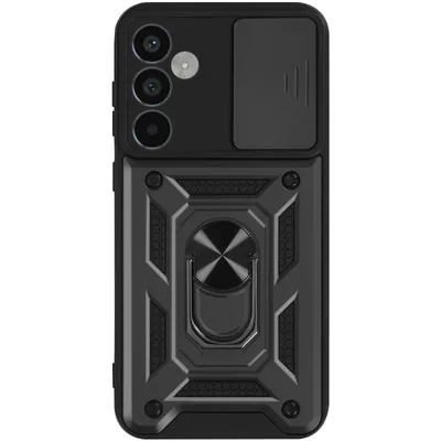 Produktbild von Mayaxess, Schutzhülle für Samsung Galaxy A55 Ring Halter Kameraabdeckung, Schwarz