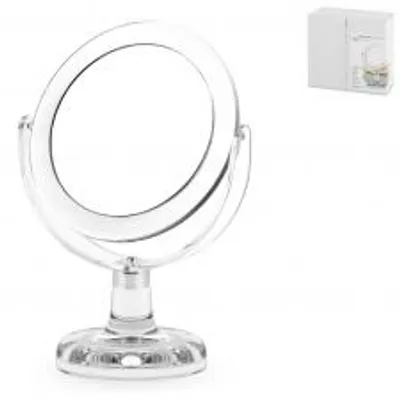 Immagine prodotto di H&H Specchio Da Tavolo In Acrilico, Ø 13 Cm, Trasparente