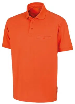 Produktbild von Result Herren Work-Guard Apex Kurzarm Polo Shirt RW5582 (4XL) (Orange)