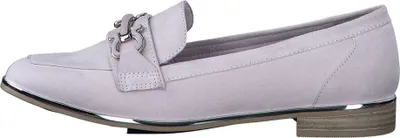 Produktbild von MARCO TOZZI Damen Slipper Zierspange Mokassin samtige Haptik 2-24206-42, Größe:39 EU, Farbe:Lila