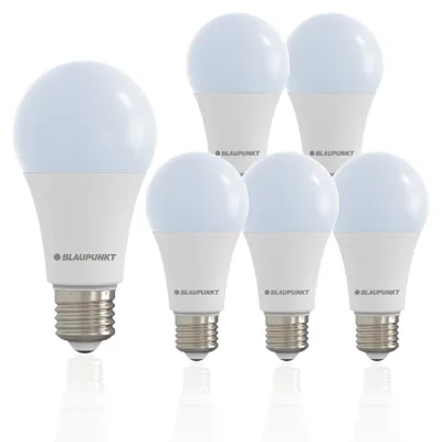 Produktbild von Blaupunkt Glühbirne e27 - Led Lampe Matt - 18W (125W - 150W) - 1980 lm - 6000K Kaltweiß - Nicht-Dimmbar - 6er Set