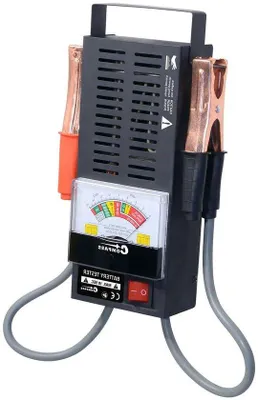 Image de Testeur de batterie automatique pour batteries 6/12 volts - 200-1000 CCA - Noir