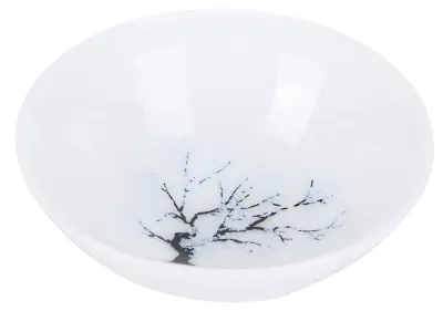 Sake-Tasse farbwechselnd, Keramik, 70 ml, Blumenmuster