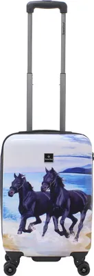Produktbild von Saxoline Koffer Horse mit praktischem TSA-Zahlenschloss schwarz-mehrfarbig One Size