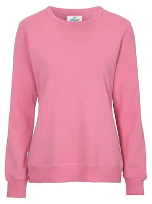 Image de Cottover - Sweatshirt pour femmes, col rond, en Coton, modèle ET283 (Taille L) (Rose)