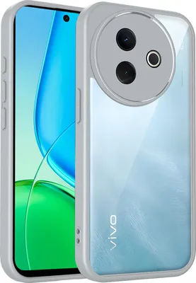 Obrázek produktu pro Pouzdro pro Vivo Y300i/Y39 průhledný zadní kryt s TPU rámečkem, odolné proti nárazům Šedá