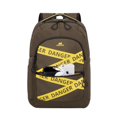 Immagine prodotto di RivaCase Rivacase Erebus 39,6 cm (15,6") Zaino Khaki, Giallo