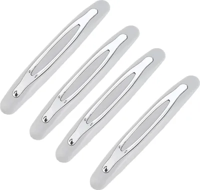 Obrázek produktu pro Ejoyous Car Edge Trim Cover Strips 4ks ABS PVC Anti Scratch Protectors s oboustrannou lepicí páskou pro různé typy vozidel (šedá)