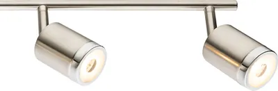 Produktbild von LED Deckenleuchte, Chrom, nickel-matt, Spots beweglich L 67 cm