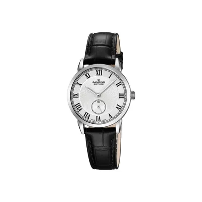Produktbild von Candino Uhr Damen C4593/2 Lederarmband schwarz Swiss Made