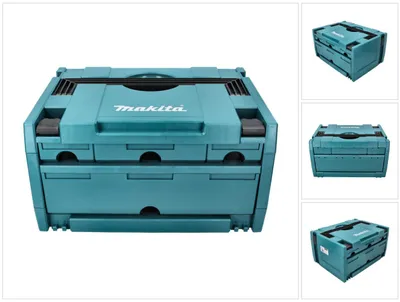 Obrázek produktu pro Makita MAKSTOR 3.4 kufr na nářadí 4 zásuvky ( P-84311 ) 395 x 295 x 215 mm