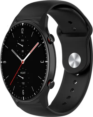 Produktbild von Strap-it Amazfit GTR 2 Sportarmband (Schwarz)