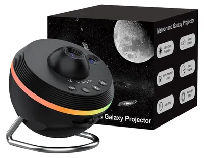 Produktbild von HD-Sternenprojektor, Planetarium, Raumprojektion – Plug & Play