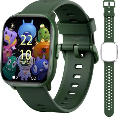 Produktbild von Kinder-Smartwatch mit 19 Sportmodi, Fitness-Tracker mit Herzfrequenz- und Schlafmonitor, IP68 wasserdicht, 1,5" HD-Touchscreen