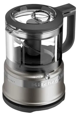 Produktbild von KitchenAid 5KFC3516ECU 0,83 l 240 W Schwarz, Silber