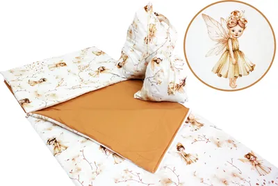 Produktbild von KINDER SCHLAFSACK 70x125 cm  mit Reißverschluss 100 % Baumwolle MUSTER B2