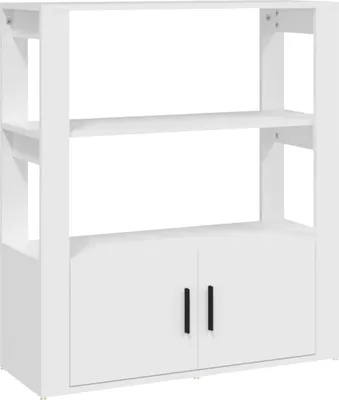 Obrázok produktu pre vidaXL Príborník biely 80x30x90 cm Materiál dreva