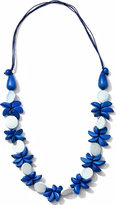 Produktbild von Lange Kette Edith mit Holzperlen von collezione alessandro