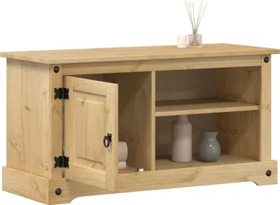 Productafbeelding van Maison Exclusive - TV-kast Corona, 100x40x52 cm, massief grenenhout