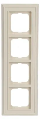 Immagine prodotto di Busch-Jaeger 1724-832 Cornice di copertura, quadrupla, bianco avorio