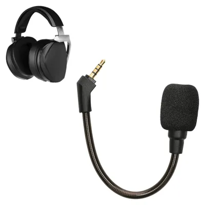 Produktbild von kwmobile Ersatz Kopfhörer Mikrofon kompatibel mit ASUS ROG Theta 7.1 Headset - Gaming Headphones Mikrofon mit 3,5 mm Klinkenstecker - Schwarz