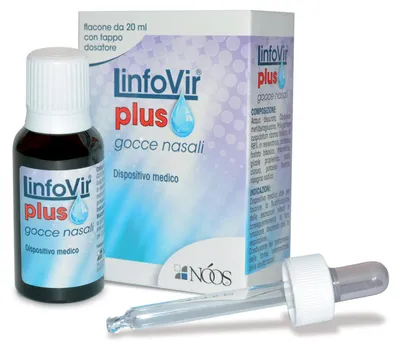 Produktbild von LINFOVIR PLUS Nasentropfen, 20 ml