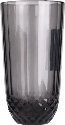 Image de Verre à boire en verre gris, 345 ml
