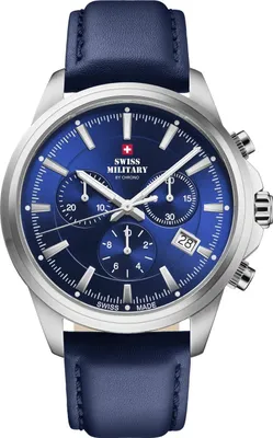 Produktbild von Armbanduhr Swiss Military, Modell SM34107.12, blau