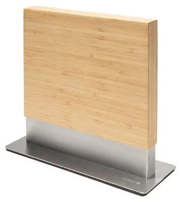 Magnetischer Messerblock aus Bambus, doppelseitig, 5 Messer