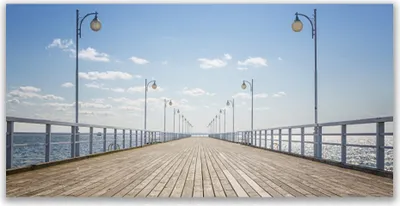 Produktbild von Tulup Leinwand-Bilder 140x70 Wandbild Canvas Kunstdruck Brücke Architektur