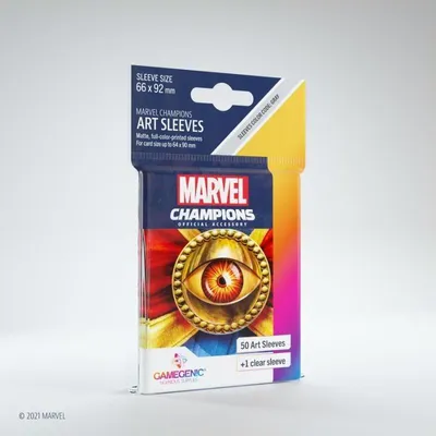 Immagine prodotto di Marvel Champions Art maniche Doctor Strange 50 pezzi formato standard