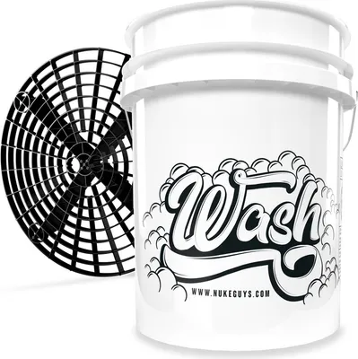 Produktbild von Nuke Guys Auto Wascheimer "Wash" 5GAL + Grit Guard - Car Wash Bucket