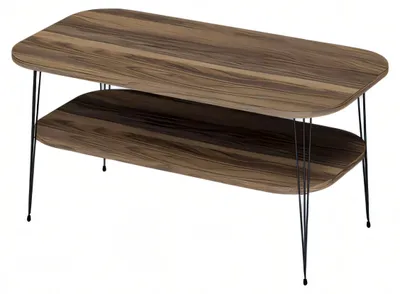 Obrázek produktu pro Elegantní hnědý dřevěný konferenční stolek do moderního obývacího pokoje