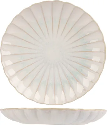 Produktbild von Cosy & Trendy Frühstücksteller / Dessertteller - Astera Pure Weiß - ø 21 cm - 4 Stück