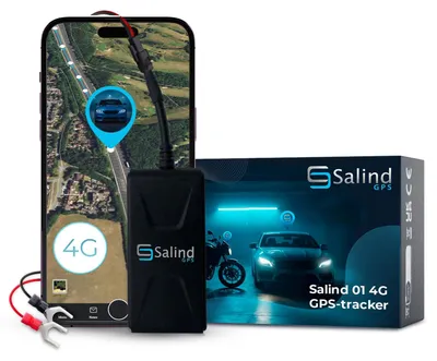 Obrázek produktu pro GPS lokátor 4G - Sledovací zařízení - Přímé připojení k akumulátoru - Kabel 1,38 m