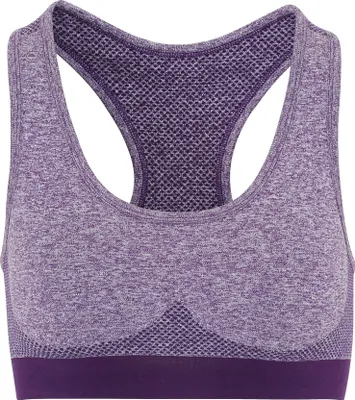Image de TriDri - Soutien-gorge de sport sans couture pour femmes RW6562 (L) (Violet)