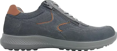 Imagen del producto de Jomos. Zapatos deportivos para hombre, cordones, color gris, estilo casual